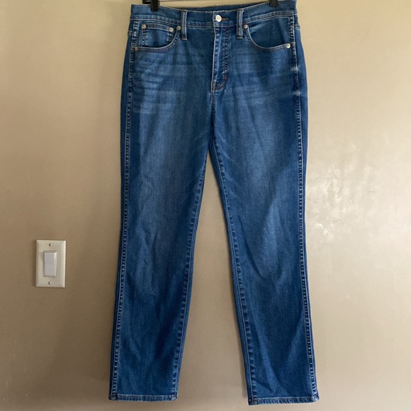 J CREW 9” Vintage Slim Straight Rainstorm Wash - Picture 5 of 12